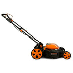 WEN Push Lawn Mower Walk Behind Cordless Dual Port Dock 21 In 40 Volt Max Li-Ion