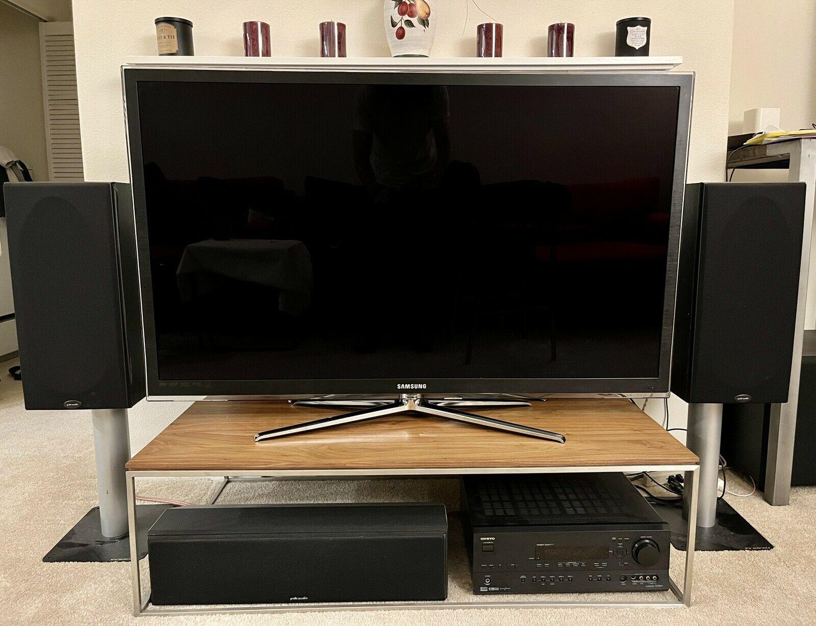 samsung led tv (un55c6500) (55in - matte black) (excellent condition)