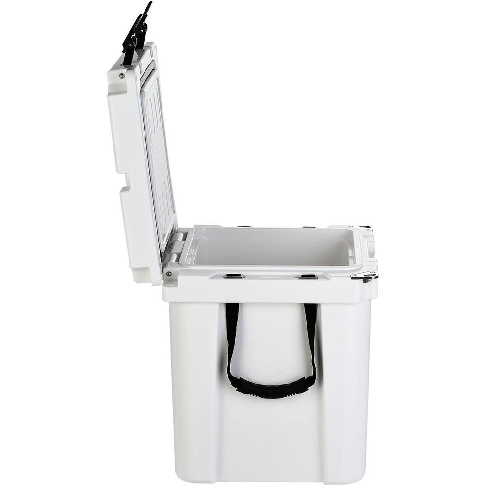 Elite Series 33 Qt. Rotational-Molded Customizable Cooler in White