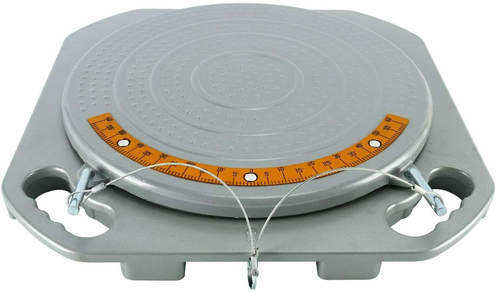 2 Wheel Durable Car Truck Front End Wheel Alignment Turntable Turn Plate Tool US