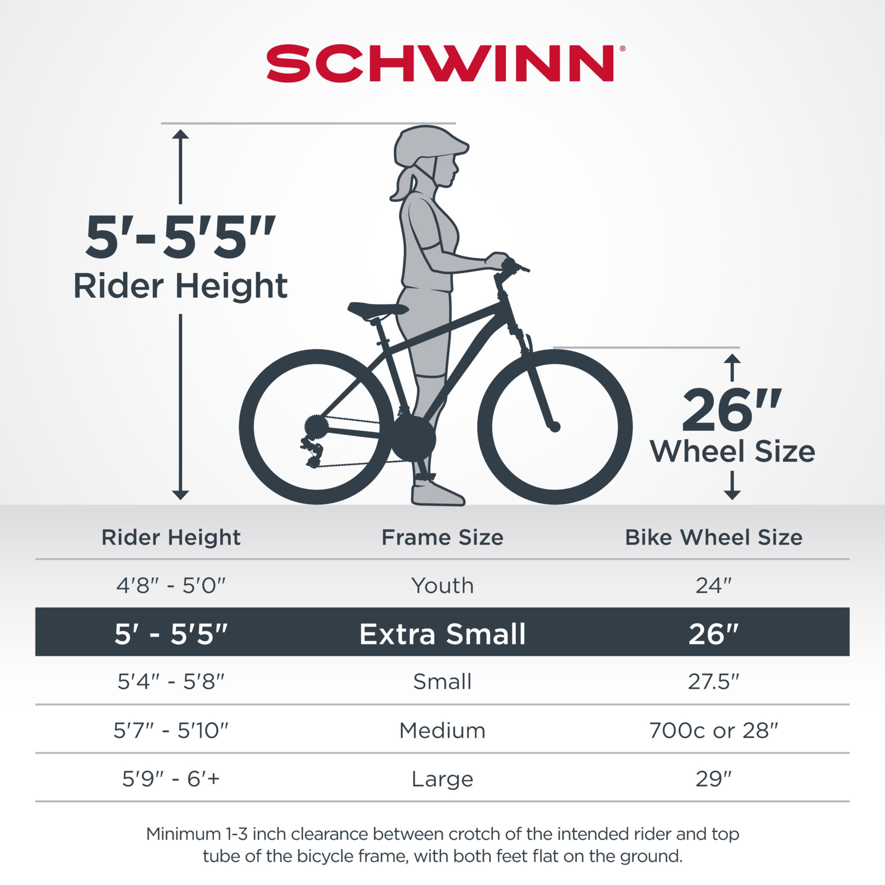 Schwinn Sidewinder Mountain Bike, 26-inch wheels, black