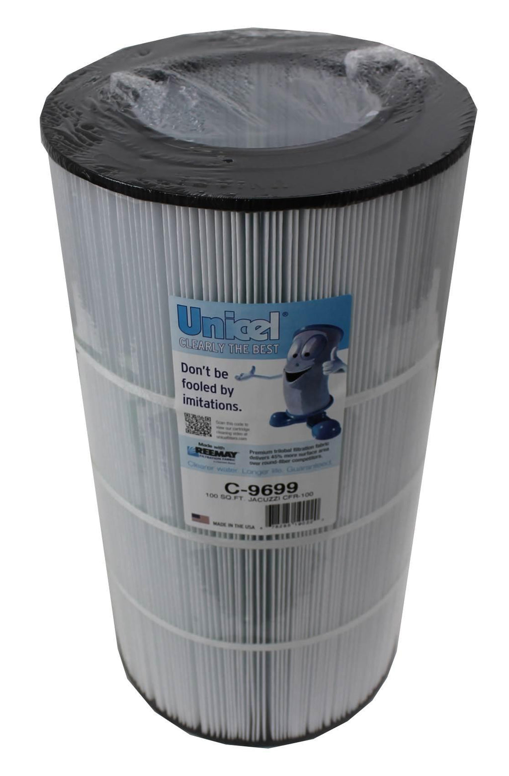 4) new unicel c-9699 pool spa replacement 100 sq ft filter cartridges fc-1490