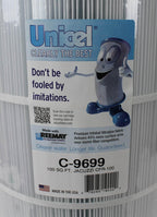 4) new unicel c-9699 pool spa replacement 100 sq ft filter cartridges fc-1490