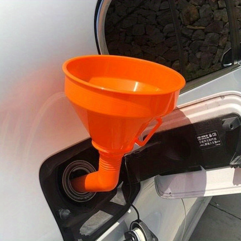 3PCS 130mm Refueling Funnel With Filter Motorcycle Refuel Gasoline Engine Oil Funnel Moto Car Funnels Car Repair Filling Tool
