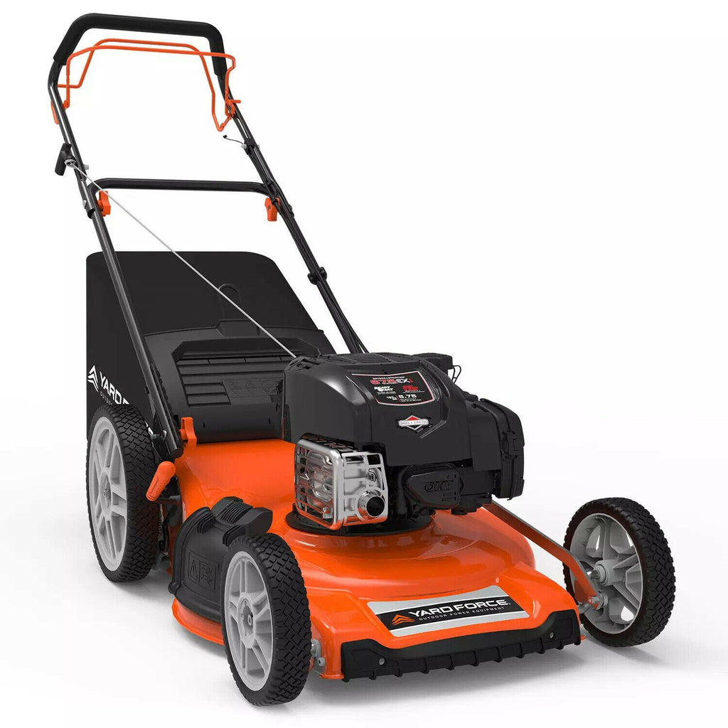 Yard Force 22 Self-Propelled 3N1 Mower With And Stratton 163cc Engine