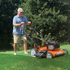 Yard Force 22 Self-Propelled 3N1 Mower With And Stratton 163cc Engine