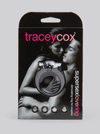 Tracey Cox Supersex Silicone Vibrating Love Ring, Black