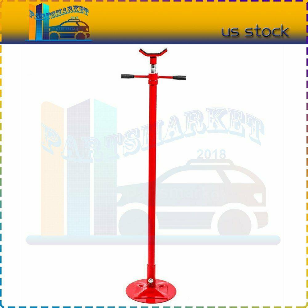 Twist Jack 80" Support Hoist Lift Kit Floor Car Stand Mount Screw 1/2 Ton 1000lb