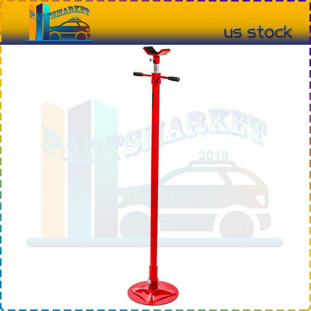 Twist Jack 80" Support Hoist Lift Kit Floor Car Stand Mount Screw 1/2 Ton 1000lb