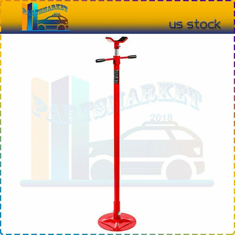 Twist Jack 80" Support Hoist Lift Kit Floor Car Stand Mount Screw 1/2 Ton 1000lb