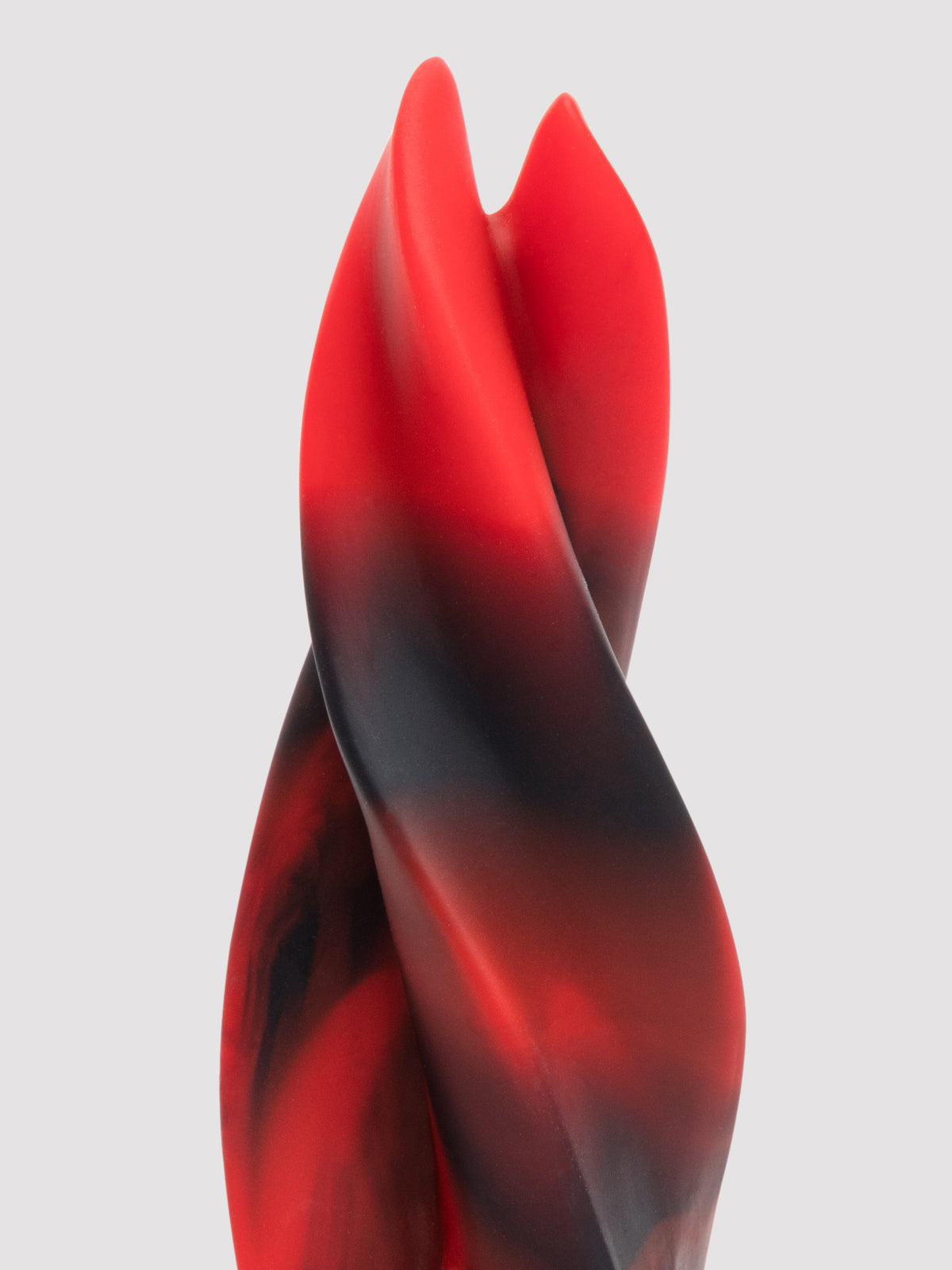 Fantasy Fire Dragon Twisted Dildo, Red