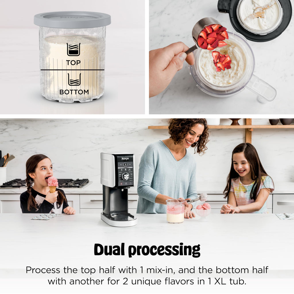 Creami Deluxe NC501C 11 in 1 Ice Cream and Frozen Treat Maker | 11 Programs, Includes 24 Oz Xl Pints and Deluxe Paddle, 800W Motor, Dishwasher-Safe, Bpa-Free