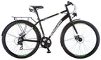 Schwinn Central Men's Commuter Bike, 700c wheels, 21 speeds, Black