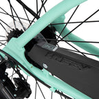 Huffy 26-inch Womens' Lockland 7-Speed Cruiser Bike, Sea Foam Green