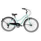 Huffy 26-inch Womens' Lockland 7-Speed Cruiser Bike, Sea Foam Green