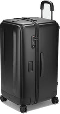 Edge Lightweight Polycarbonate Travel Case (Black, Large Trunk)