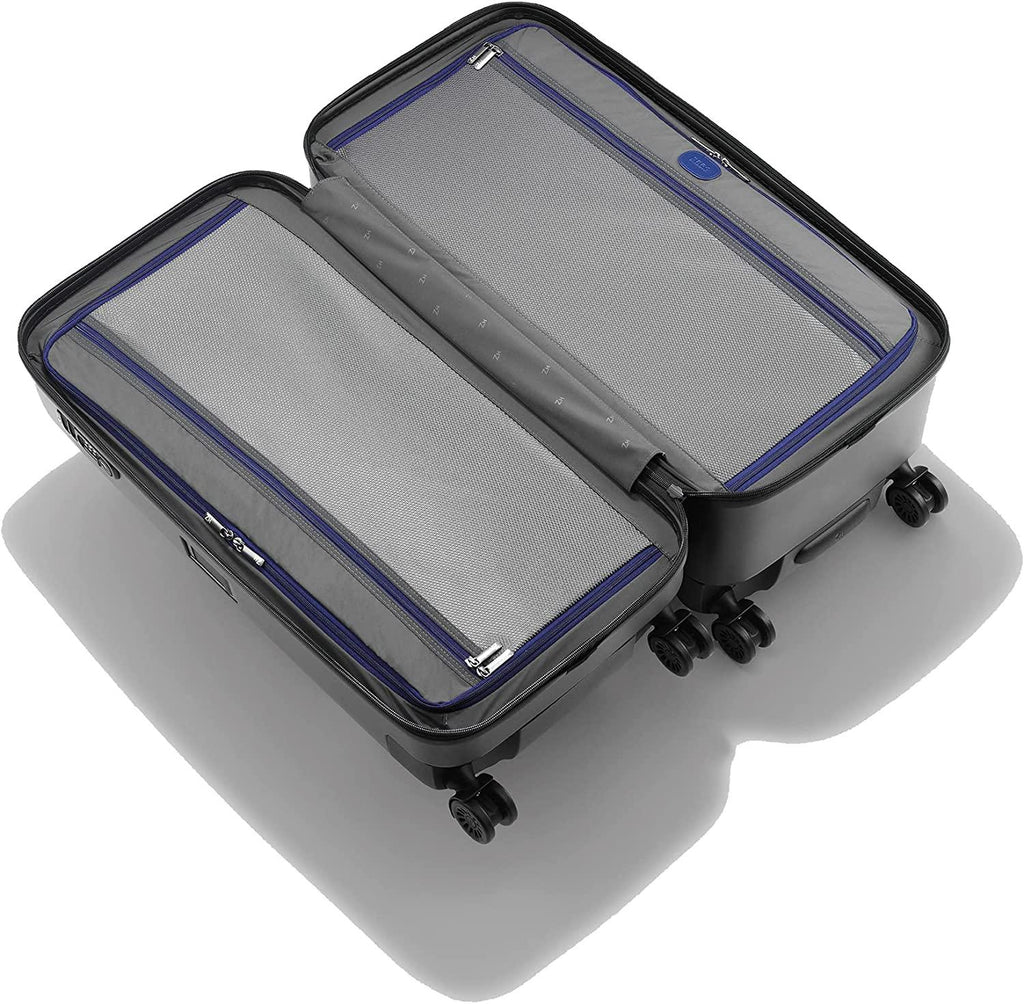 Edge Lightweight Polycarbonate Travel Case (Black, Large Trunk)
