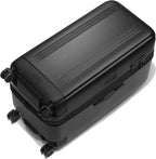 Edge Lightweight Polycarbonate Travel Case (Black, Large Trunk)