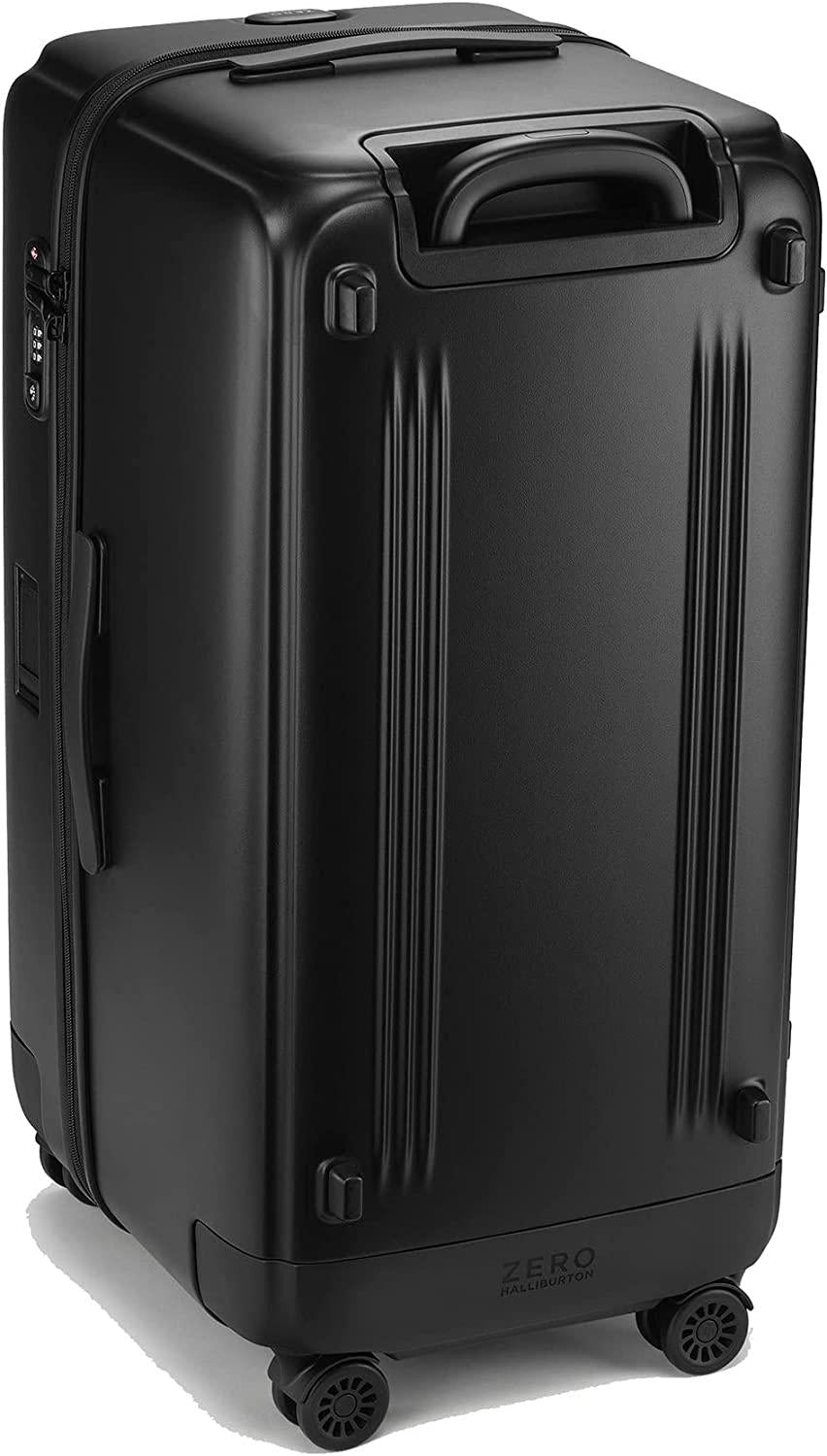 Edge Lightweight Polycarbonate Travel Case (Black, Large Trunk)