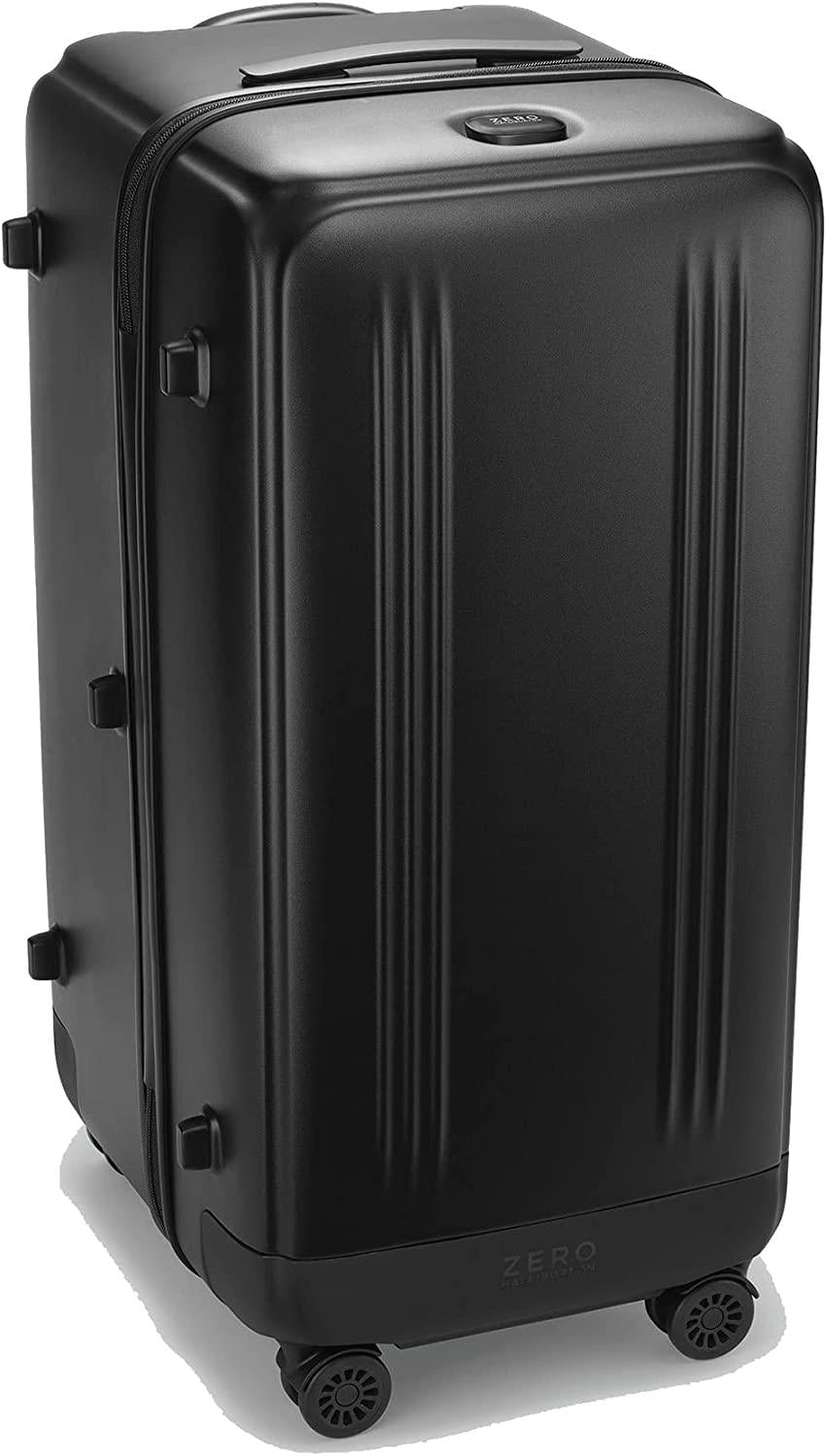 Edge Lightweight Polycarbonate Travel Case (Black, Large Trunk)