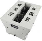 Automatic Double Wheels Bubble Machine 450W Bubble Machine Double Wheels Vertical Bubble Maker Remote/Hand Controller for Wedding Dj Music Party StaEffects