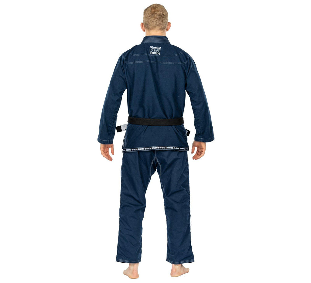 Fuji Suparaito Superlite Brazilian Jiu Jitsu Gi - Navy Blue (A2)