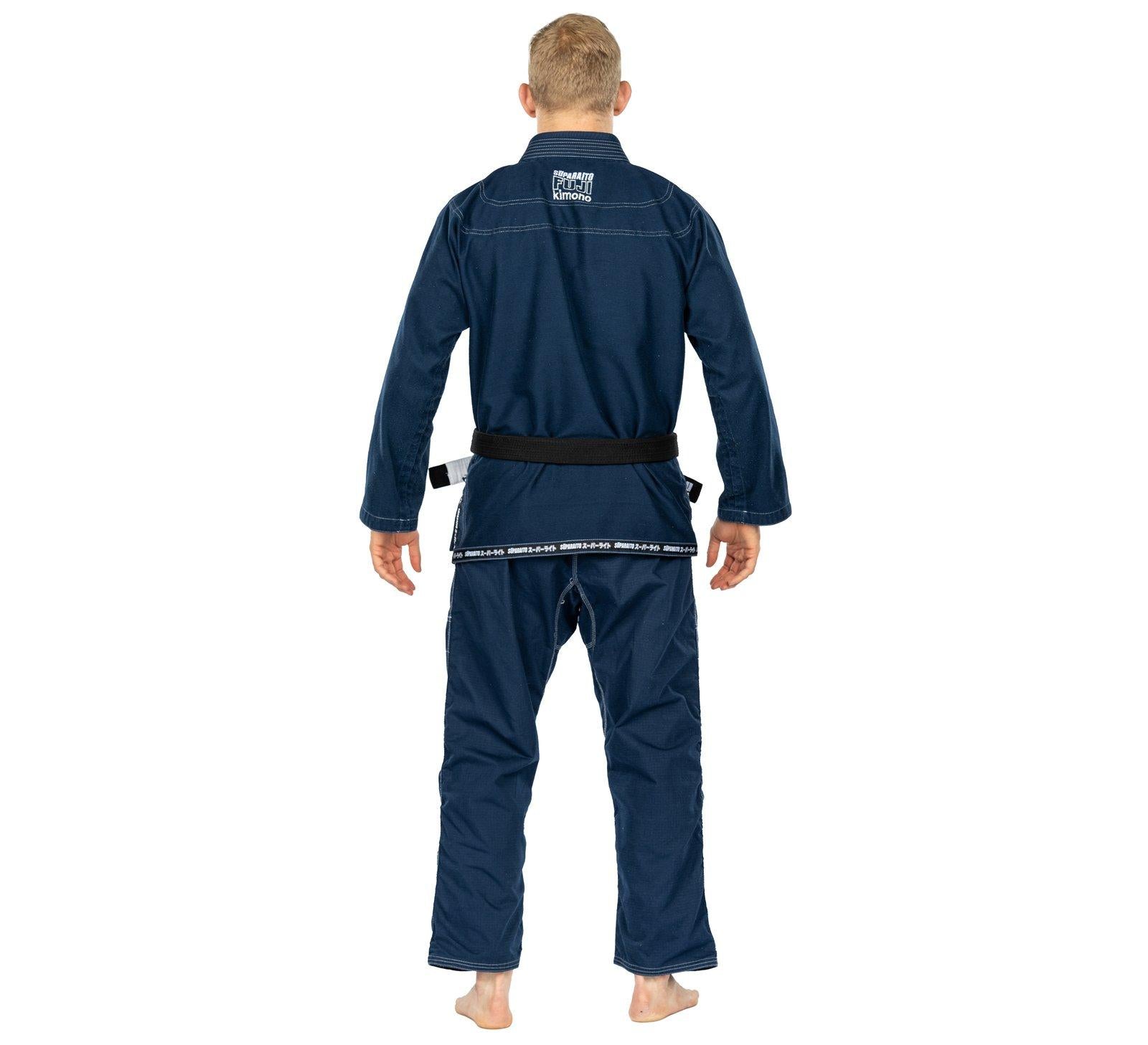 Fuji Suparaito Superlite Brazilian Jiu Jitsu Gi - Navy Blue (A2)