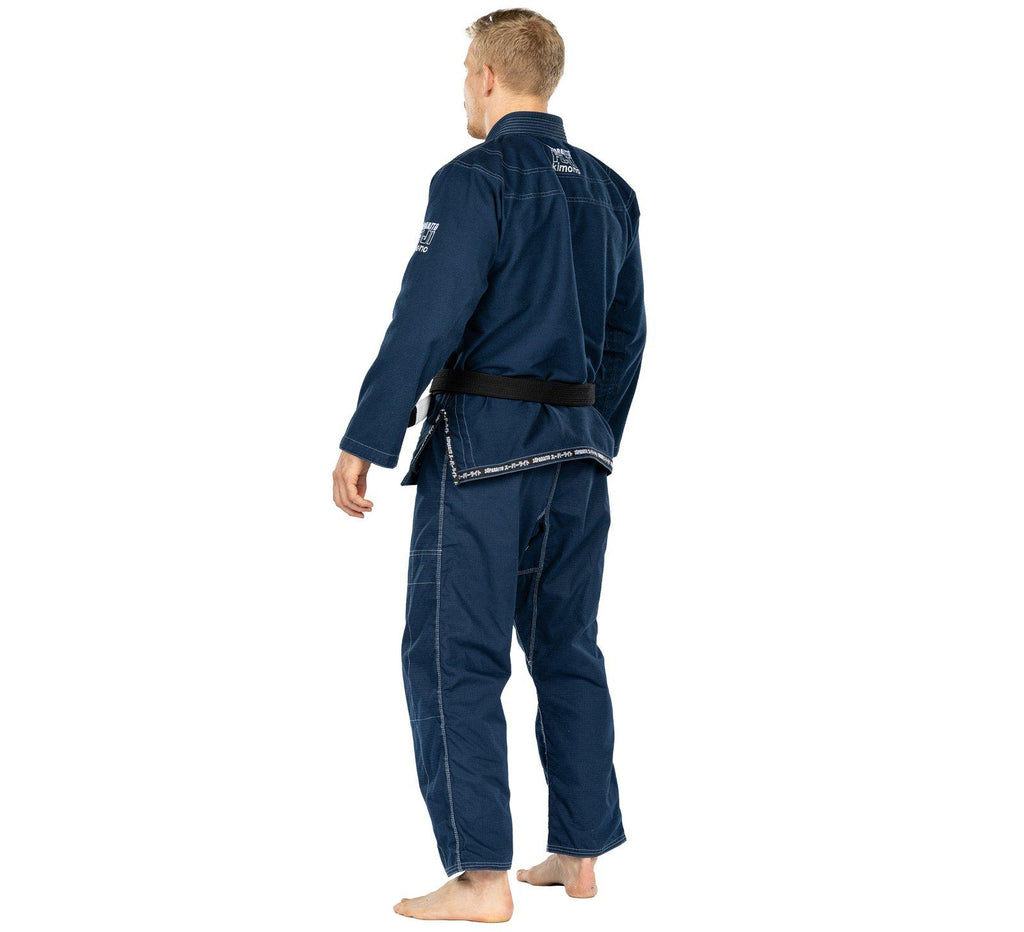 Fuji Suparaito Superlite Brazilian Jiu Jitsu Gi - Navy Blue (A2)