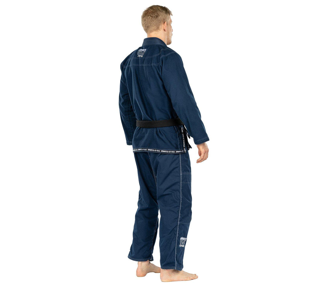 Fuji Suparaito Superlite Brazilian Jiu Jitsu Gi - Navy Blue (A2)
