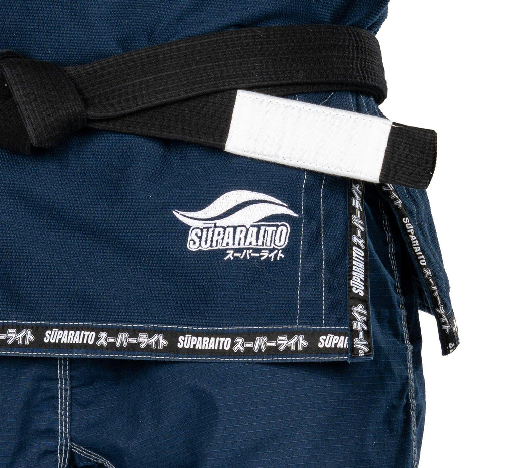Fuji Suparaito Superlite Brazilian Jiu Jitsu Gi - Navy Blue (A2)