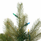 7.5-foot Mixed Spruce Hinged Artificial Christmas Tree