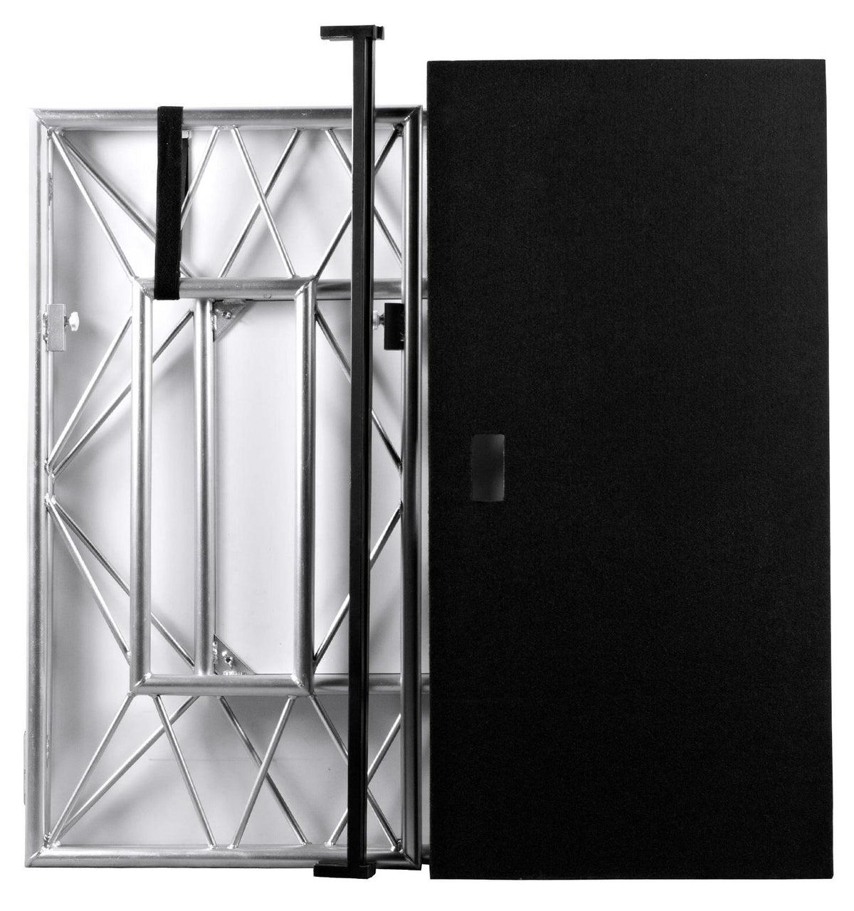 American DJ Pro Event Table II Foldable Portable DJ Booth Truss Facade + Fogger