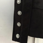 Sevan Velvet Swarovski Crystal Blazer