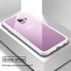 Phone Case - Luxury Tempered Glass Phone Case For Samsung NOTE 8 S9 S8/Plus S7Edge