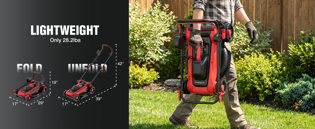 Corded Electric Lawn Mower 14-Inch 12.5AMP with Adjustable Handle Height, 6 Cutting Heights, 10-Gallon Collection Bag 2026 Version
