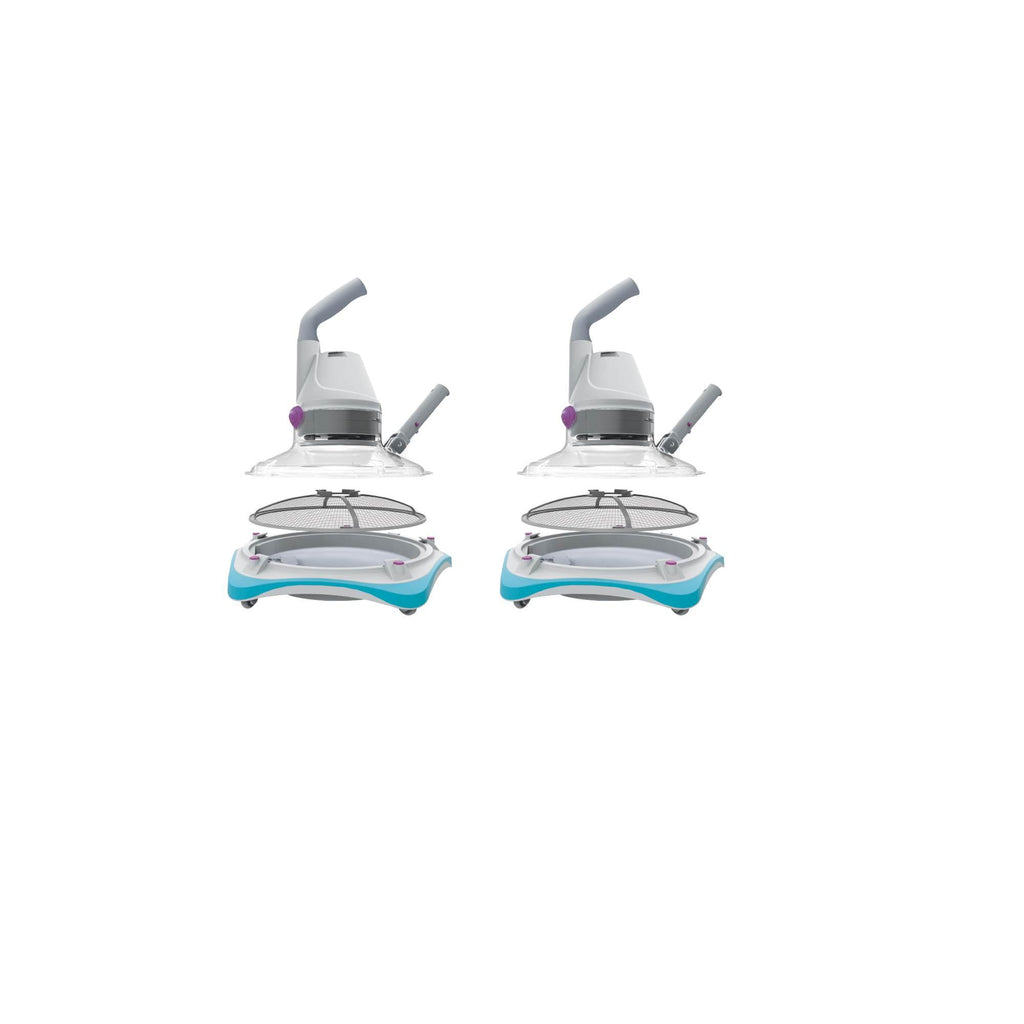 Kokido Pool Products Kokido Telsa 80 Rechargeable Electric Underwater Pool Vacuum Cleaner (2 Pack)