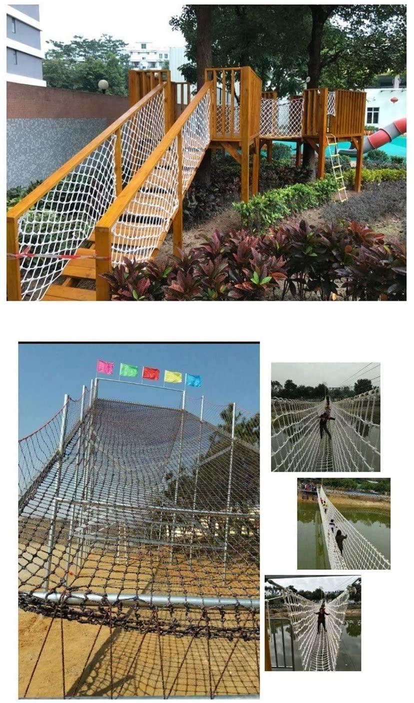 Climbing Training Rope Net for Children Playground Nursery Protection Net Outdoor Development Training Rope Net Polyester - Rope Thick 14mm Grid 15cm