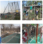 Plant Climbing Decorative Net Child Climbing Safety Net Suspension BridAdult Protection Net High Altitude Anti-Fall Net Playground Fence Protection Net