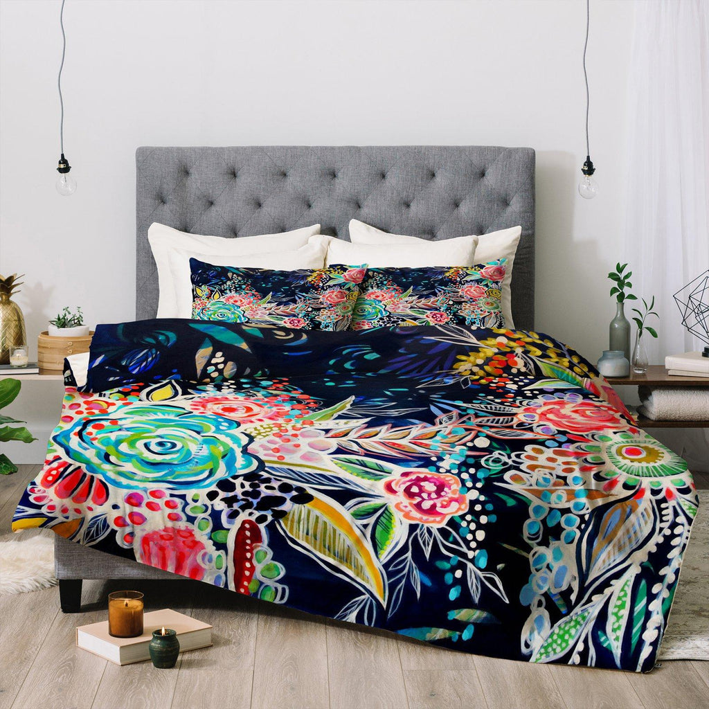 Stephanie Corfee Night Bloomers Comforter by Deny s