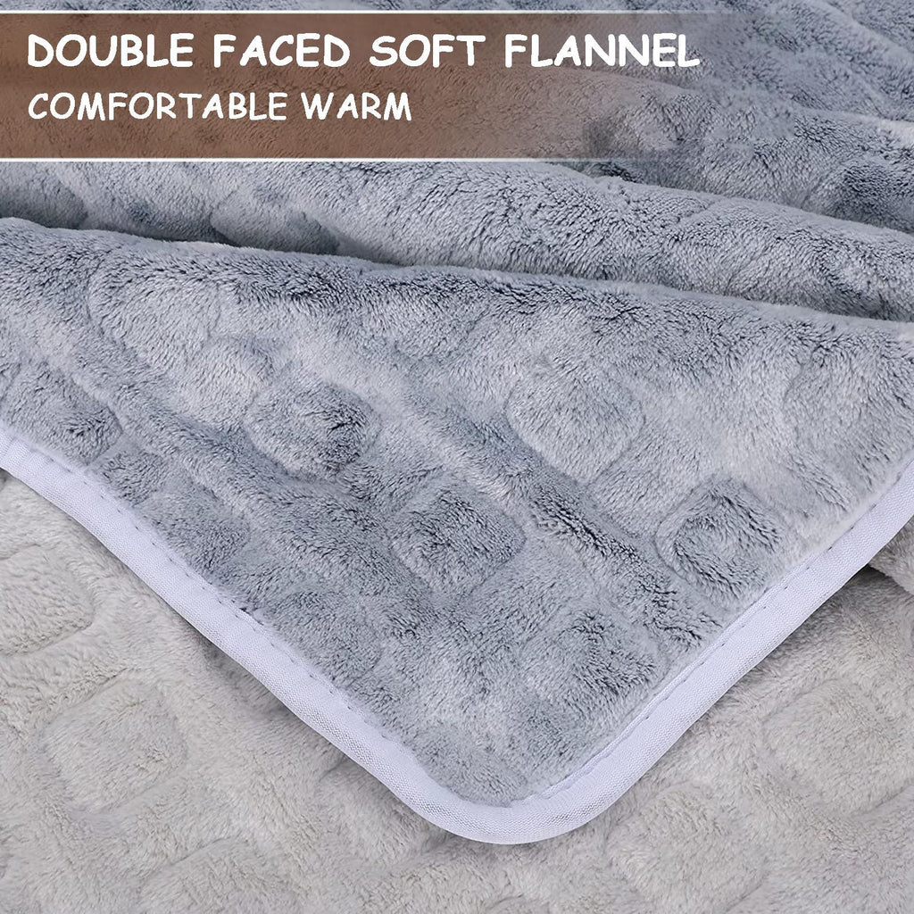 Fuieoe Electric Blanket Cozy Soft Flannel Electric Heated Winter Blanket Blanket Electric Heated Soft