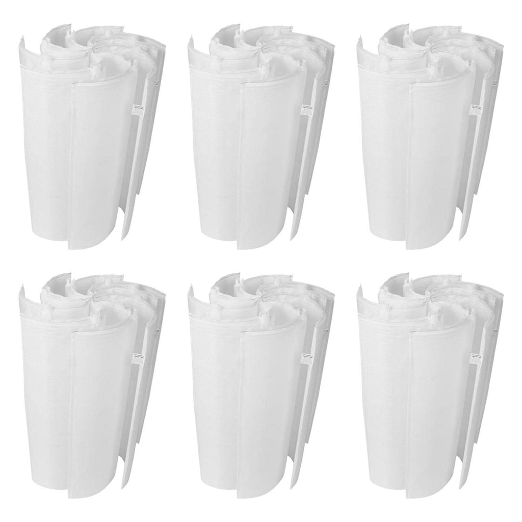 unicel d.e. fs-2005 filter grids set hayward pac-fab 7 full &amp; 1 partial (6 pack)