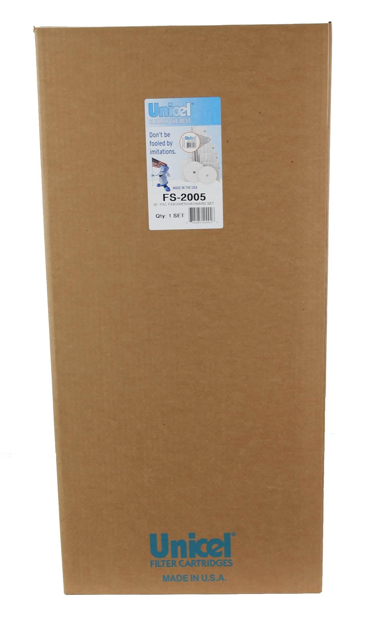 unicel d.e. fs-2005 filter grids set hayward pac-fab 7 full &amp; 1 partial (6 pack)
