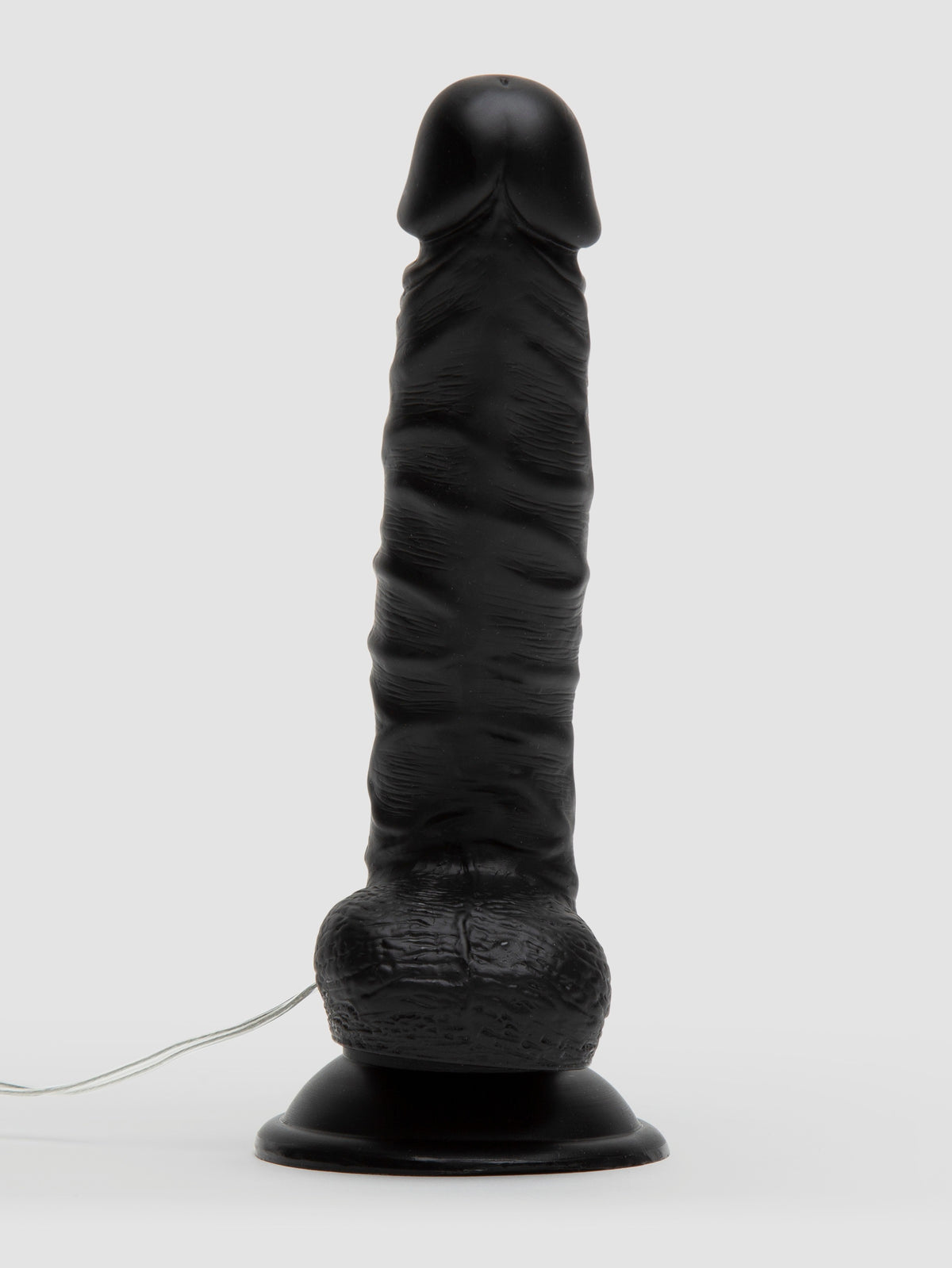 Lifelike Lover Classic Realistic Dildo Vibrator 8 Inch, Black | Black