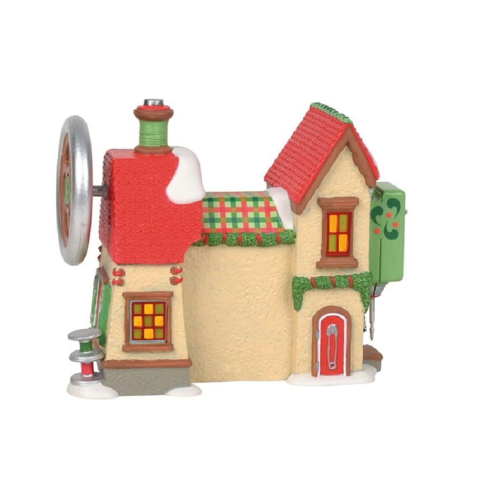 Department 56 North Pole Village A Stitch In Yule Time Building Figurine 6003111
