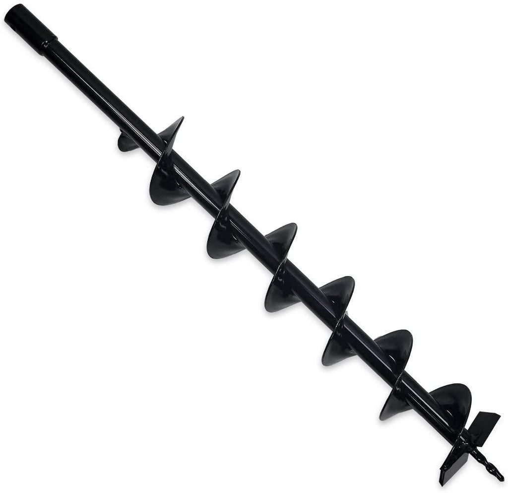 xtremepowerus 85059 post hole digger w/4" bit electric 1200w 1.6hp auger digging drill