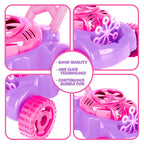 Bubble Lawn Mower for Toddlers 1-3, Bubble Machine for 1-Year-Old Girl Gifts, Toddler Outdoor Toys for 2-Year-Old Girl Birthday Gift, Push Summer Gardening Toys for Toddlers A1 2 3 +
