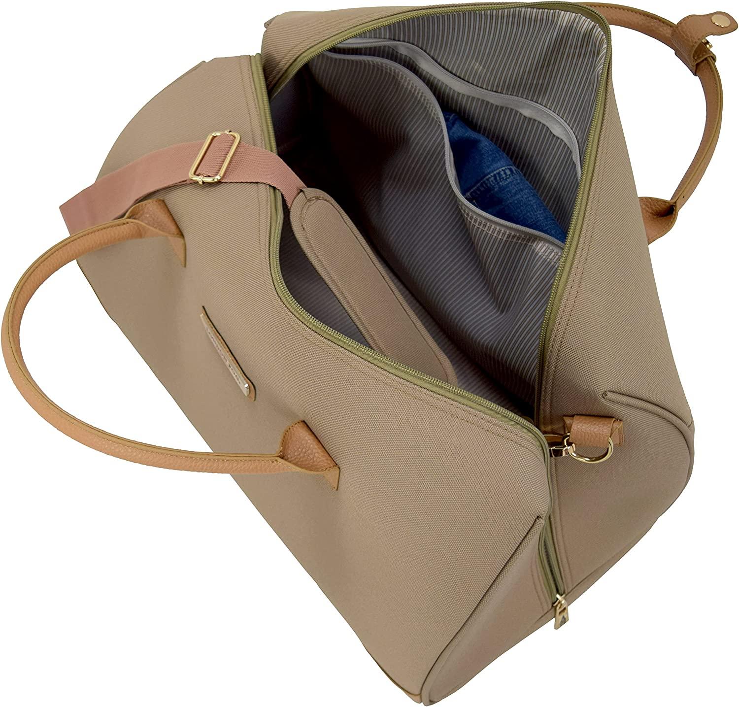 Chelsea Large Satchel, Champagne, Carry-On 20-Inch