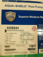us motors aqua shield pool pump motor 3 hp square flange