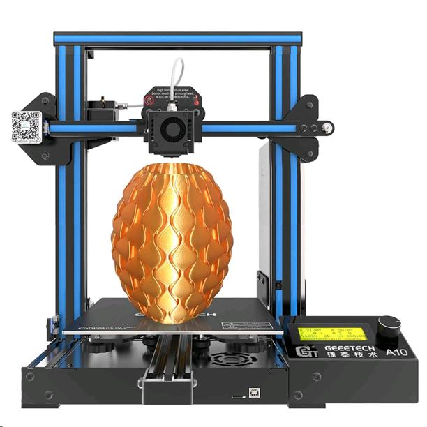 Geeetech A10 3D Printer, Fast-Assembled Aluminum Profile DIY Kit