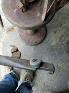 COATS IRON "TIREMAN" TIRE CHANGER manual machine hot rod garage